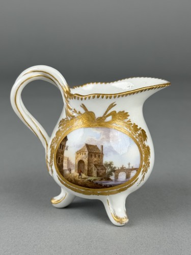  - Service à thé et à café en porcelaine de Meissen à vues topographiques, vers 1780