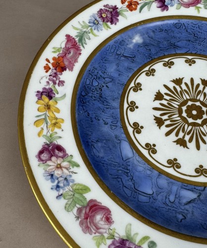 Sèvres Assiette Commande impériale pour le Prince-Primat de la Confédération du Rhin - CHtresor Art