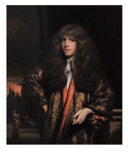 Nicolaes Maes (1634-1693) - Portrait of a Young Dutch Gentleman