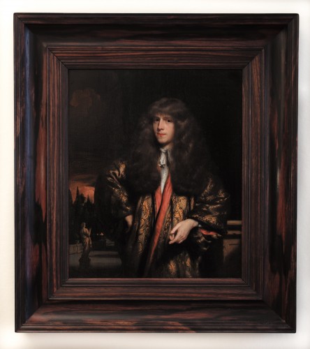 Nicolaes Maes (1634-1693) - Portrait d'un jeune gentilhomme hollandais - Tableaux et dessins Style 