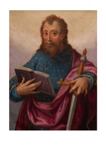 Mannerist School, 1600s - St Paul With Sword and Book