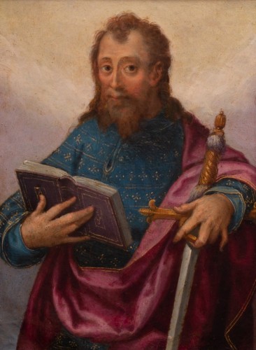 Saint Paul avec une épée et un livre, École maniériste, années 1600 - ClassicArtworks Stockholm