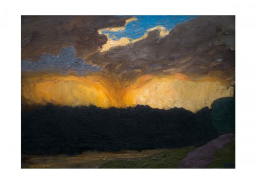 Pelle Swedlund (1865-1947) - Tornado 