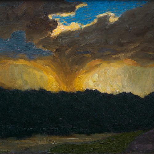 Pelle Swedlund (1865-1947) - Tornado  - 