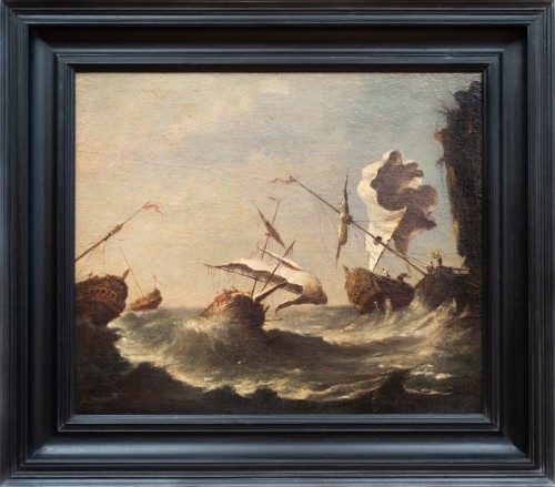  - Shipping in Stormy Waters, attibuted to Francesco Guardi (1712-1793)