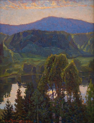 Tableaux et dessins  - Carl Johansson (1863-1944) - Une vue majestueuse, 1941