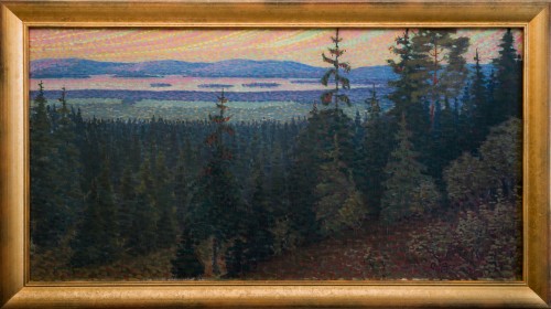Anders Loman (1879–1953) - Northern Landscape, 1913
