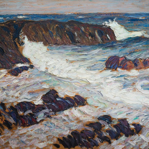 Fritz Lindström (1874-1962) - Saltwater (Kullen) 1917 - 