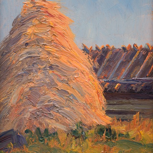 Charlotte Wahlström (1849-1924) - Haystack, c. 1895 - 