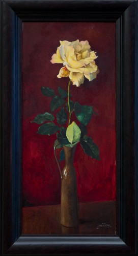 Owe Zerge (1894-1983) - Rose Jaune