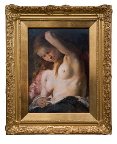 The Enigmatic Nude, french school of the 19th century