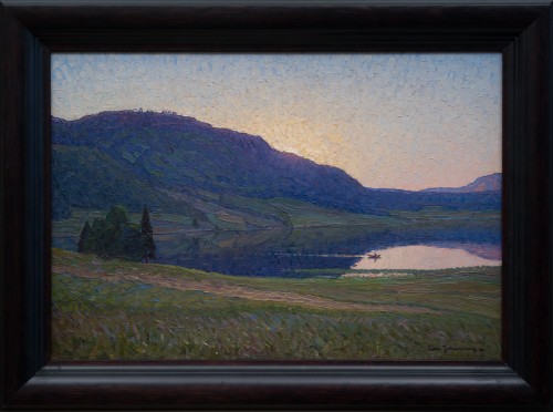 Paysage nordique impressionniste de Sörleviken - Carl Johansson (1863-1944)
