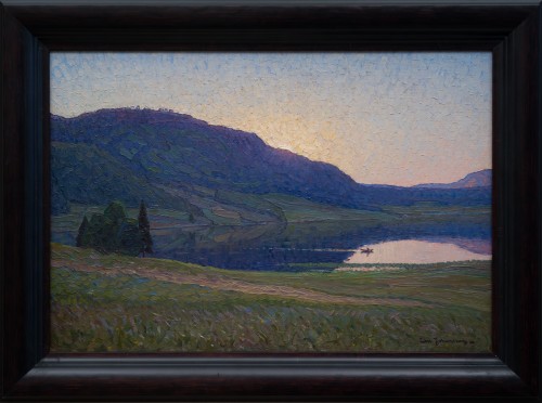 Impressionist Nordic Landscape from Sörleviken - Carl Johansson (1863-1944)