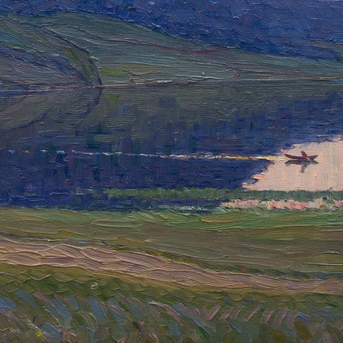 Paysage nordique impressionniste de Sörleviken - Carl Johansson (1863-1944) - ClassicArtworks Stockholm