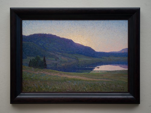  - Paysage nordique impressionniste de Sörleviken - Carl Johansson (1863-1944)