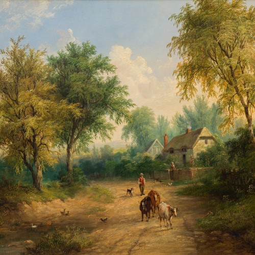 James Howe Carse (vers 1818-1900) - Les Tâches Quotidiennes de la Vie Rurale, vers 1860 - 