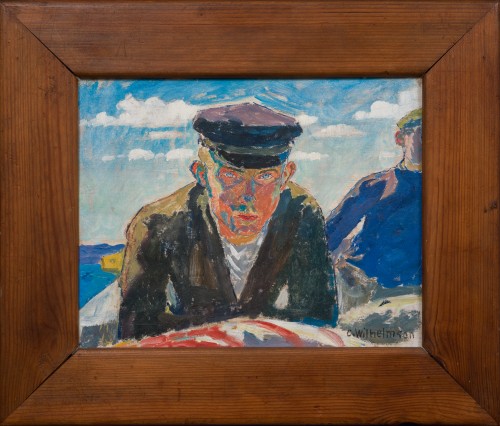 Carl Wilhelmson (1866-1928) S - På havet, 1911 (On the Sea) 