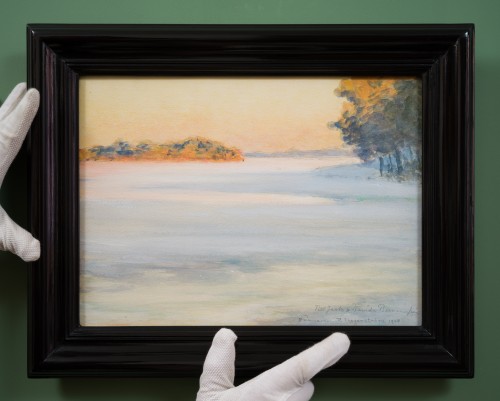 Paintings & Drawings  - Robert Thegerström (1857-1919) - Winter Landscape, 1908