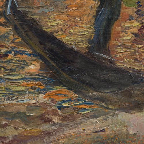 Allan Österlind (1855-1938) - Scène Vénitienne avec gondoliers - ClassicArtworks Stockholm