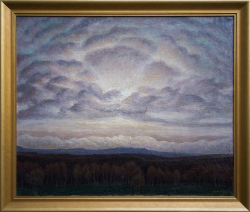 Oscar Jansson - Sunburst, 1906 - Tableaux et dessins Style 