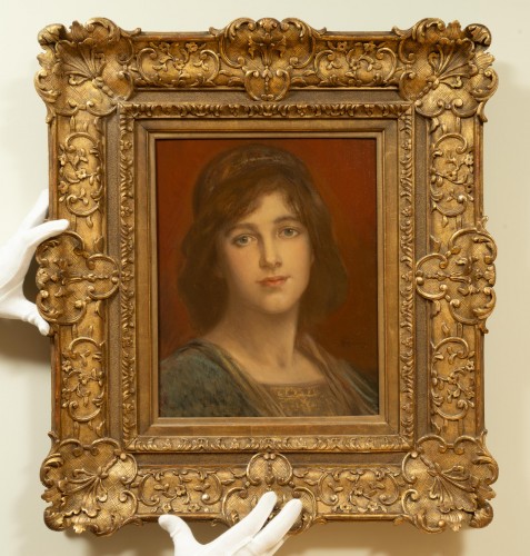 Julius Kronberg (1850–1921) - Angelica - Paintings & Drawings Style 