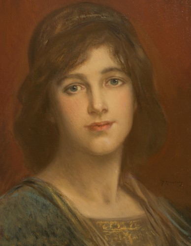 Paintings & Drawings  - Julius Kronberg (1850–1921) - Angelica