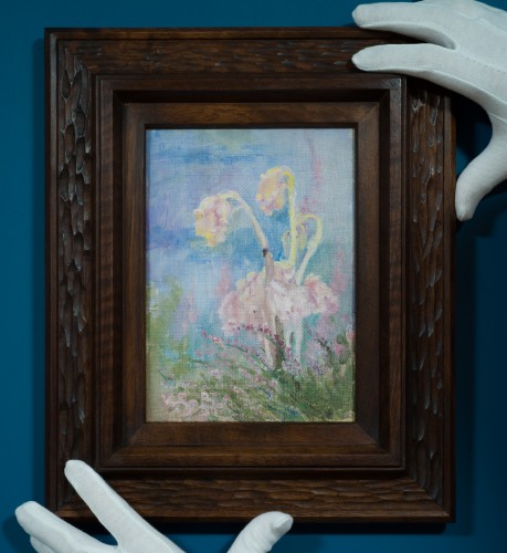 Venny Soldan-Brofeldt (1863–1945) - Two Pine Sap Flowers (Tallörter) - Paintings & Drawings Style 