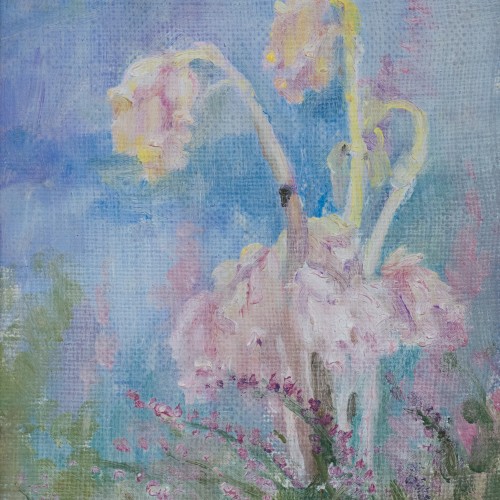 20th century - Venny Soldan-Brofeldt (1863–1945) - Two Pine Sap Flowers (Tallörter)