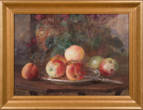 Emma Ekwall (Suédoise, 1838–1925)wall - Still Life with Apples, c. 1910