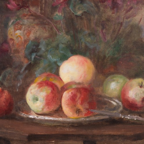 20th century - Emma Ekwall (,1838–1925) - Still Life with Apples, c. 1910