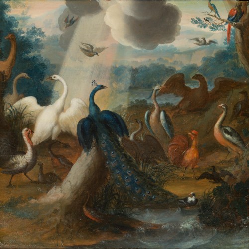 Paintings & Drawings  - Concert of Birds, Follower of Jacob Savery (1566-1603)