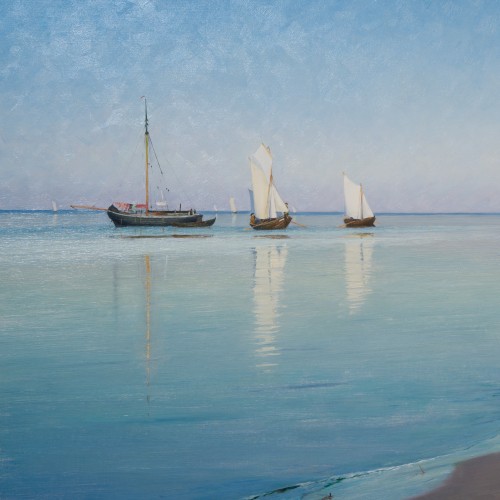 XIXe siècle - Gustaf Theodor Wallén (1860–1948)  - Humeur d’après-midi