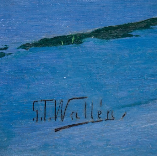 Antiquités - Gustaf Theodor Wallén (1860–1948)  - Humeur d’après-midi