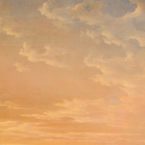 XIXe siècle - Adolf Julius Berg (1820–1876) - Soir d’été tranquille 1851