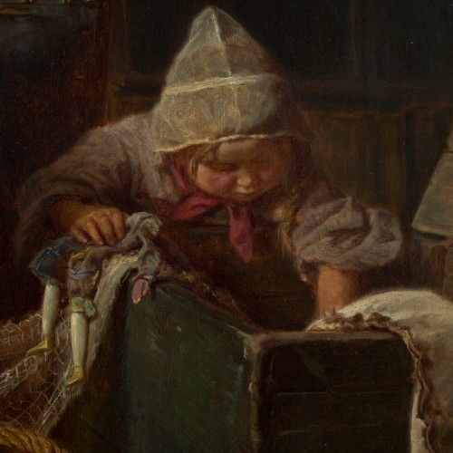 Ferdinand Fagerlin (1825–1907)  - Declaration of Love, 1866 - 