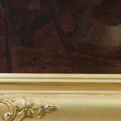 Ferdinand Fagerlin (1825–1907)  - Declaration of Love, 1866 - 