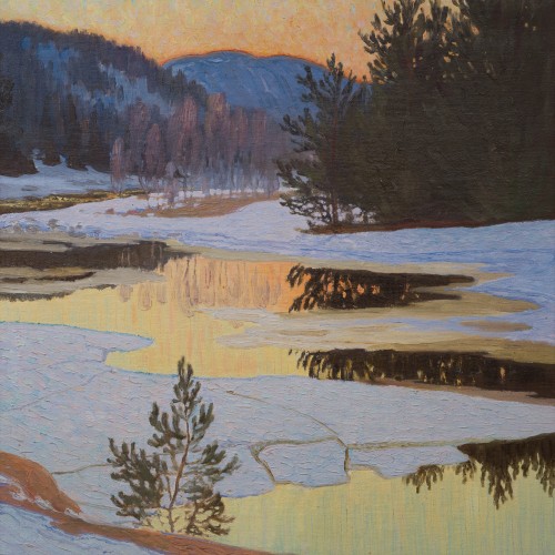 20th century - Ernst Lindgren (1887–1948) - Early Spring Thaw, 1926