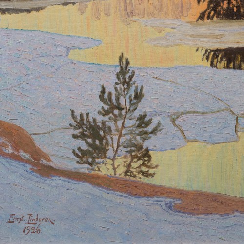 Ernst Lindgren (1887–1948) - Early Spring Thaw, 1926 - 