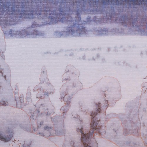 XXe siècle - Hilding Werner (1880–1944) - Soir d’hiver, 1937
