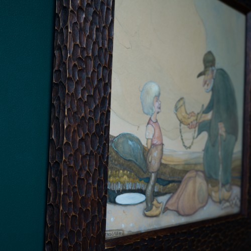 Gustaf Tenggren (1896–1970) - Le Cor, 1919 - ClassicArtworks Stockholm