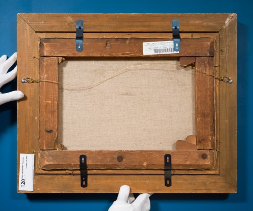 Carl Skånberg (1850–1883)  - Kastellet, View of Kastellholmen from Skeppsholmen, c. late - 