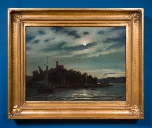  - Carl Skånberg (1850–1883)  - Kastellet, View of Kastellholmen from Skeppsholmen, c. late