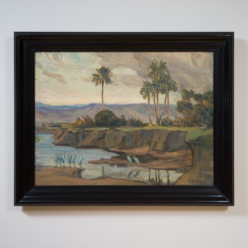 Anna Boberg (1864–1935) - Lågvatten i Nilen (Low Water on the Nile) - 