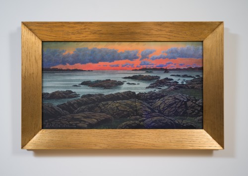 Paintings & Drawings  - Axel Natanael Hilleström Johnsson (1874–1959) - West Coast Sunset, c. 1920?