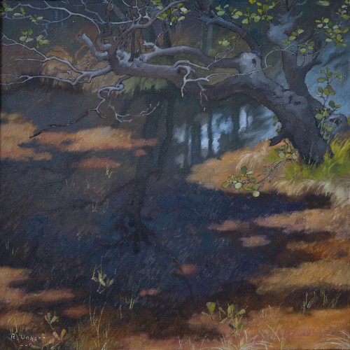 Ragnar Ungern (1885–1955 - Metsälampi (Forest Pond), 1942 - 