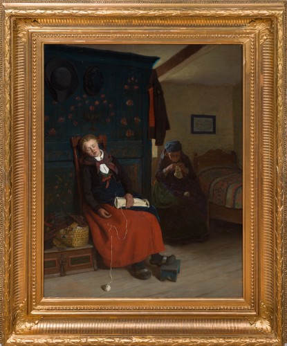 Jakob Kulle (1838–1898) - Une sieste l’après-midi, 1877