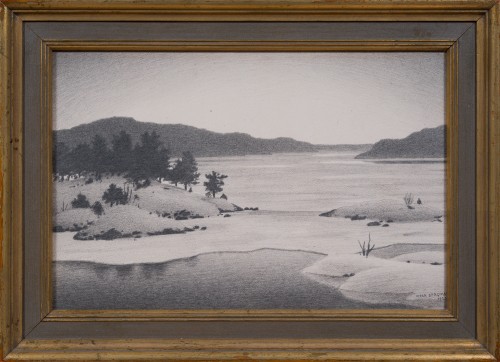 Oskar Bergman (1879–1963) - Baggensfjärden, Stockholm 1922