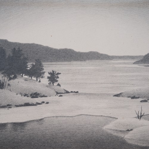 Oskar Bergman (1879–1963) - Baggensfjärden, Stockholm 1922 - 