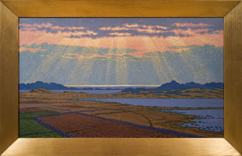 Olof Thunman (1879–1944) - Motif de Halland (Motiv från Halland), 1915