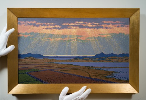 Tableaux et dessins Tableaux du XXe siècle - Olof Thunman (1879–1944) - Motif de Halland (Motiv från Halland), 1915